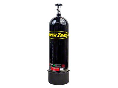 Power Tank 15 lb. CO2 Back-Up Bottle; Gloss Black