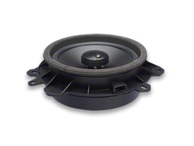 PowerBass 6.50-Inch Direct Fit Premium OEM Replacement Coaxial Speaker; Rear Deck; 60 Watts RMS/120 Watts Max (10-24 4Runner)