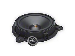 PowerBass 6.50-Inch 2 OHM Direct Fit Premium OEM Replacement Component Speaker; Rear Door; 60 Watts RMS/120 Watts Max (05-19 Frontier w/ BOSE or Premium Sound System)