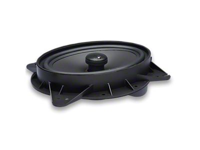 PowerBass 6x9-Inch Direct Fit Premium OEM Replacement Coaxial Speaker; Front Door; 80 Watts RMS/160 Watts Max (05-23 Tacoma)