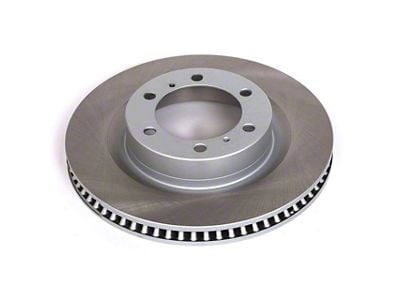 PowerStop Semi-Coated Vented 6-Lug Rotor; Front (10-24 4Runner)