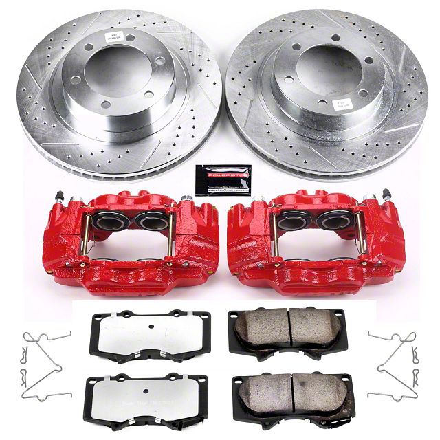 Powerstop Toyota Runner Z Extreme Truck And Tow Lug Brake Rotor Pad And Caliper Kit