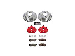 PowerStop Z36 Extreme Truck and Tow 6-Lug Brake Rotor, Pad and Caliper Kit; Rear (03-09 4Runner)