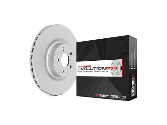 PowerStop Evolution Coated 6-Lug Rotor; Front (22-24 Bronco Raptor)