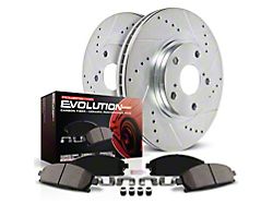 PowerStop Z23 Evolution Sport 5-Lug Brake Rotor and Pad Kit; Front (21-24 Bronco Sport)