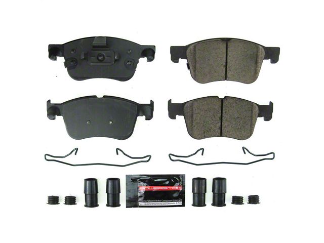 PowerStop Z23 Evolution Sport Carbon-Fiber Ceramic Brake Pads; Front Pair (21-24 Bronco Sport)