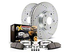 PowerStop Z36 Extreme Truck and Tow 5-Lug Brake Rotor and Pad Kit; Front (21-24 Bronco Sport)