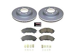 PowerStop Z17 Evolution Plus 6-Lug Brake Rotor and Pad Kit; Front (21-24 Bronco, Excluding Raptor)