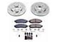 PowerStop Z23 Evolution Sport 6-Lug Brake Rotor and Pad Kit; Front (16-19 2.5L Frontier)