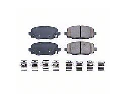 PowerStop Z17 Evolution Plus Clean Ride Ceramic Brake Pads; Rear Pair (14-23 Jeep Cherokee KL)