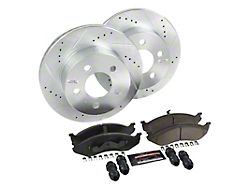 PowerStop Z23 Evolution Sport Brake Rotor and Pad Kit; Front (1999 Jeep Cherokee XJ w/ 3-Inch Cast Rotors; 00-01 Jeep Cherokee XJ)