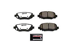 PowerStop Z36 Extreme Truck and Tow Carbon-Fiber Ceramic Brake Pads; Rear Pair (14-23 Jeep Cherokee KL)