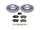 PowerStop Z17 Evolution Plus Brake Rotor and Pad Kit; Rear (20-24 Jeep Gladiator JT)