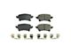 PowerStop Z17 Evolution Plus Clean Ride Ceramic Brake Pads; Rear Pair (20-24 Jeep Gladiator JT)