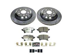 PowerStop Z36 Extreme Truck and Tow Brake Rotor and Pad Kit; Rear (20-25 Jeep Gladiator JT)