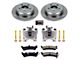 PowerStop OE Replacement Brake Rotor, Pad and Caliper Kit; Rear (95-98 Jeep Grand Cherokee ZJ)