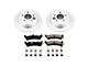 PowerStop Z17 Evolution Plus Brake Rotor and Pad Kit; Rear (93-98 Jeep Grand Cherokee ZJ)