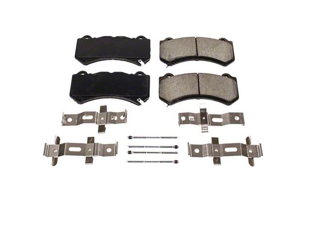 PowerStop Z17 Evolution Plus Clean Ride Ceramic Brake Pads; Front Pair (12-21 Jeep Grand Cherokee WK2 SRT, SRT8)