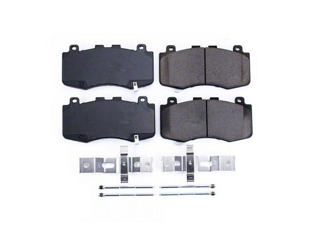 PowerStop Z17 Evolution Plus Clean Ride Ceramic Brake Pads; Front Pair (18-21 Jeep Grand Cherokee WK2 Trackhawk)