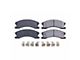 PowerStop Z17 Evolution Plus Clean Ride Ceramic Brake Pads; Front Pair (99-02 Jeep Grand Cherokee WJ w/ Akebono Calipers; 03-04 Jeep Grand Cherokee WJ)