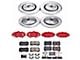PowerStop Z23 Evolution Brake Rotor, Pad and Caliper Kit; Front and Rear (06-10 Jeep Grand Cherokee WK SRT8)