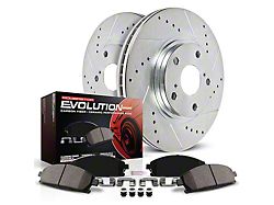 PowerStop Z23 Evolution Brake Rotor and Pad Kit; Front (2021 Jeep Grand Cherokee WK2 SRT w/ 1-Piece Front Rotors)