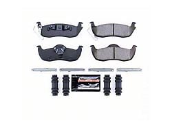 PowerStop Z23 Evolution Sport Carbon-Fiber Ceramic Brake Pads; Rear Pair (05-10 Jeep Grand Cherokee WK, Excluding SRT8)