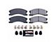 PowerStop Z23 Evolution Sport Carbon-Fiber Ceramic Brake Pads; Front Pair (99-02 Jeep Grand Cherokee WJ w/ Akebono Calipers; 03-04 Jeep Grand Cherokee WJ)