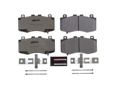 PowerStop Z26 Street Performance Carbon-Fiber Ceramic Brake Pads; Front Pair (18-21 Jeep Grand Cherokee WK2 Trackhawk)