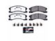 PowerStop Z26 Street Performance Carbon-Fiber Ceramic Brake Pads; Front Pair (99-02 Jeep Grand Cherokee WJ w/ Akebono Calipers; 03-04 Jeep Grand Cherokee WJ)