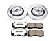 PowerStop Z26 Street Warrior Brake Rotor and Pad Kit; Front (06-10 Jeep Grand Cherokee WK SRT8)