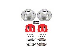 PowerStop Z36 Extreme Truck and Tow Brake Rotor, Pad and Caliper Kit; Front (93-98 Jeep Grand Cherokee ZJ)