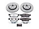 PowerStop Z36 Extreme Truck and Tow Brake Rotor and Pad Kit; Front (11-12 Jeep Grand Cherokee WK2 w/ Vented Rear Rotors, Excluding SRT8)