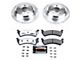 PowerStop Z36 Extreme Truck and Tow Brake Rotor and Pad Kit; Rear (93-98 Jeep Grand Cherokee ZJ)