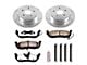 PowerStop Z36 Extreme Truck and Tow Brake Rotor and Pad Kit; Rear (05-10 Jeep Grand Cherokee WK, Excluding SRT8)