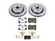PowerStop Z36 Extreme Truck and Tow Brake Rotor and Pad Kit; Rear (18-21 Jeep Grand Cherokee WK2 SRT, Trackhawk)