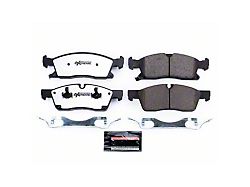 PowerStop Z36 Extreme Truck and Tow Carbon-Fiber Ceramic Brake Pads; Front Pair (11-12 Jeep Grand Cherokee WK2, Excluding SRT8; 13-16 Jeep Grand Cherokee WK2 w/ Solid Rear Rotors)