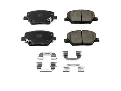 PowerStop Z17 Evolution Plus Clean Ride Ceramic Brake Pads; Front Pair (15-23 Jeep Renegade BU)