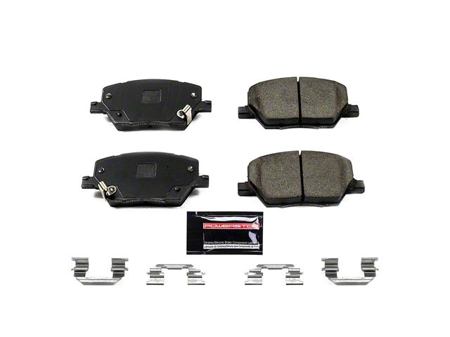 PowerStop Z23 Evolution Sport Carbon-Fiber Ceramic Brake Pads; Front Pair (15-23 Jeep Renegade BU)