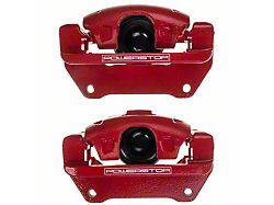 PowerStop Big Brake Kit Replacement Front Brake Calipers; Red (07-18 Jeep Wrangler JK)