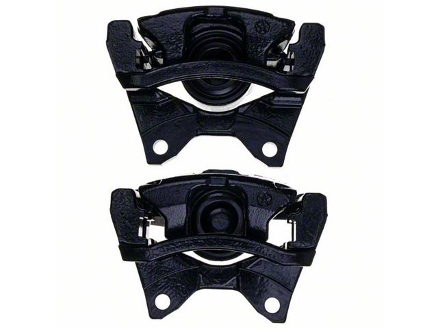 PowerStop Performance Rear Brake Calipers; Black (07-18 Jeep Wrangler JK)