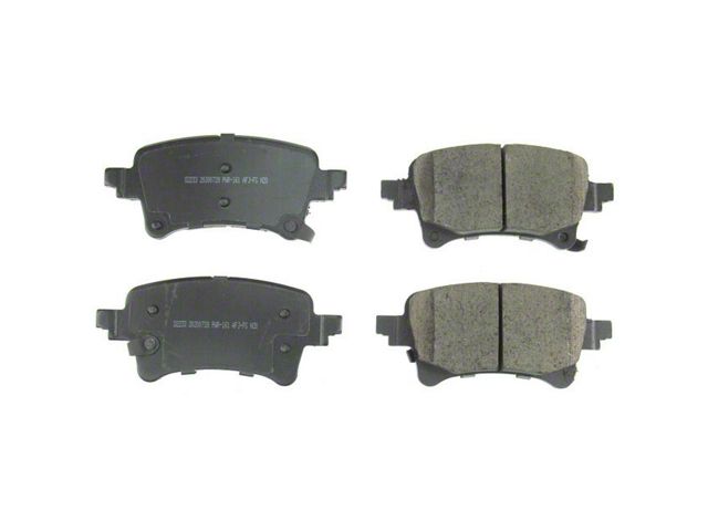 PowerStop Z16 Evolution Clean Ride Ceramic Brake Pads; Rear Pair (21-24 Jeep Wrangler JL 4xe, Rubicon 392)