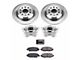 PowerStop Z17 Evolution Plus Brake Rotor, Pad and Caliper Kit; Rear (18-24 Jeep Wrangler JL Rubicon, Sahara, Excluding 4xe & Rubicon 392)