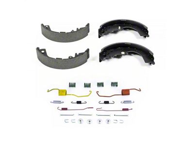 PowerStop Autospecialty Drum Brake Shoes with Hardware; Rear (05-23 Tacoma)