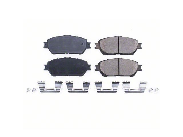 PowerStop Z17 Evolution Plus Clean Ride Ceramic Brake Pads; Front Pair (05-15 5-Lug Tacoma)