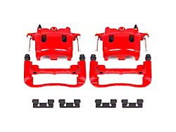 PowerStop Performance Front Brake Calipers; Red (04-07 Titan)