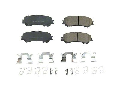 PowerStop Z17 Evolution Plus Clean Ride Ceramic Brake Pads; Rear Pair (17-24 Titan)