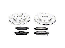 PowerStop Z23 Evolution Sport 6-Lug Brake Rotor and Pad Kit; Front (3/05-07 Titan)