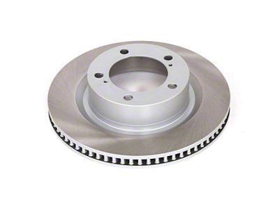 PowerStop Semi-Coated Vented 5-Lug Rotor; Front (07-21 Tundra)