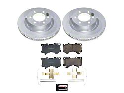 PowerStop Z17 Evolution Plus 6-Lug Brake Rotor Kit; Front (22-25 Tundra)